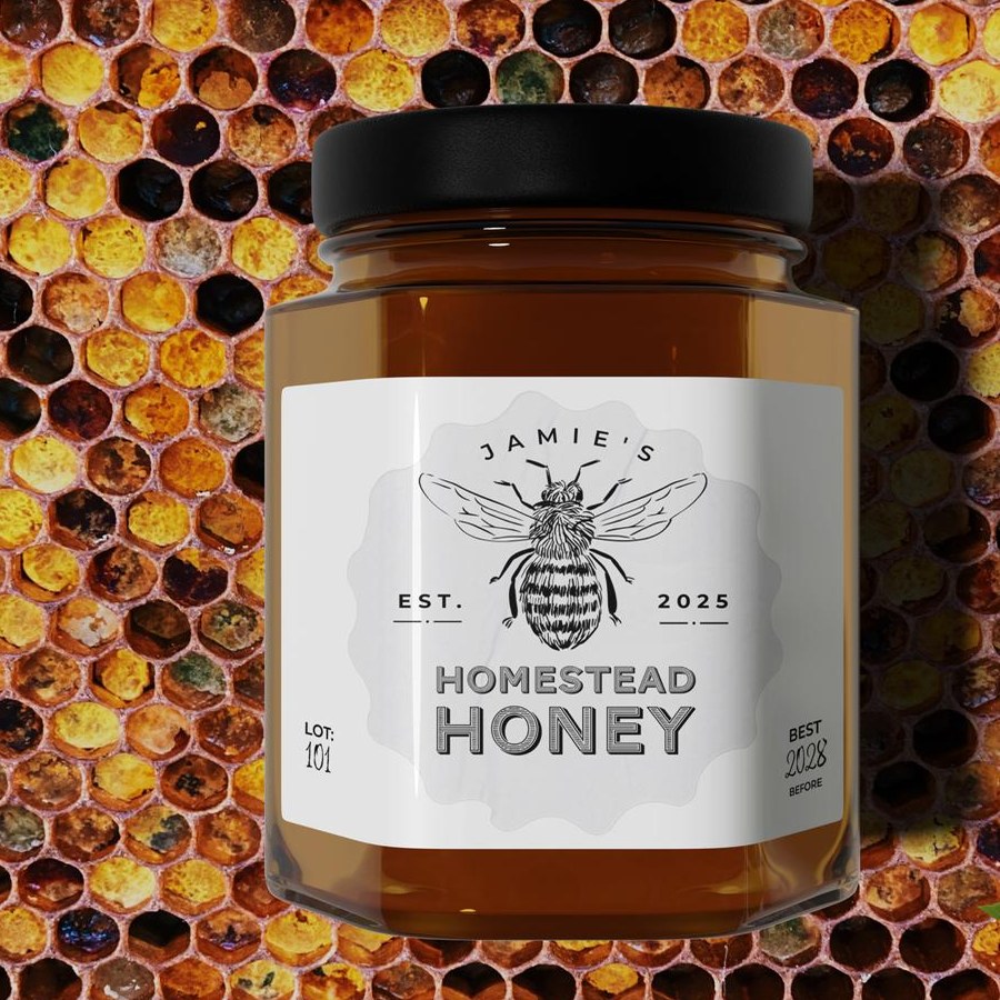 Raw Buckinghamshire honey from Barralier Farm